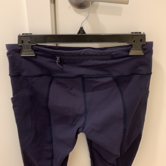 23” Navy Lululemon Fast & Free Legging - Picture 7 of 10